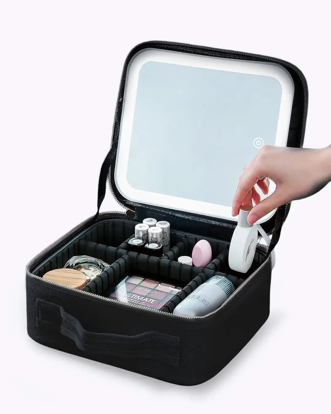 LED Travel Makeup Case LED Travel Makeup Case - Jet Black
