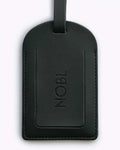 Leather Luggage Tag Leather Luggage Tag - Jet Black
