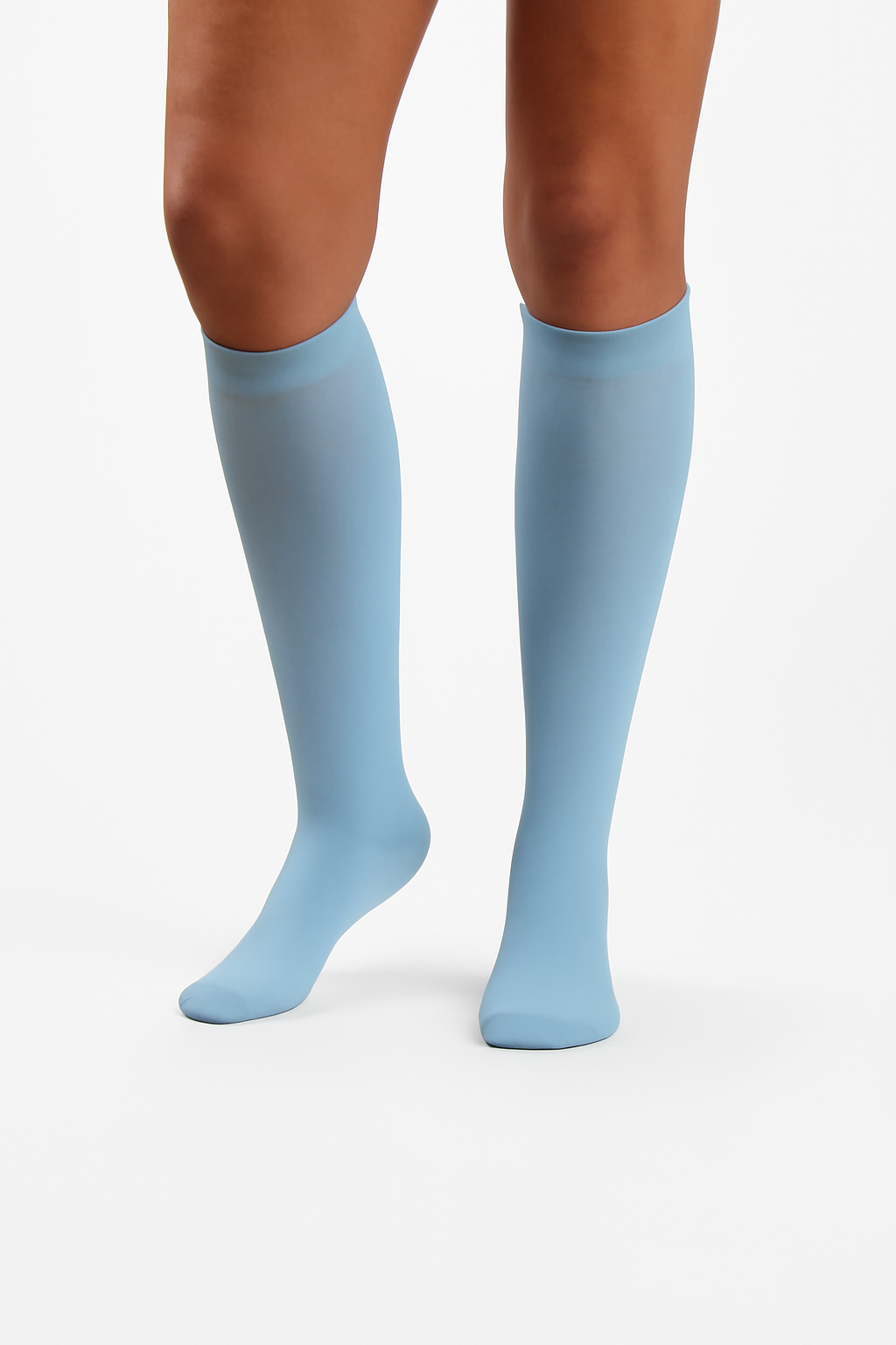 Bamboo Wide Compression Socks in Soft Colors
