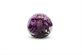 Vase 25cm avec orchidées violettes