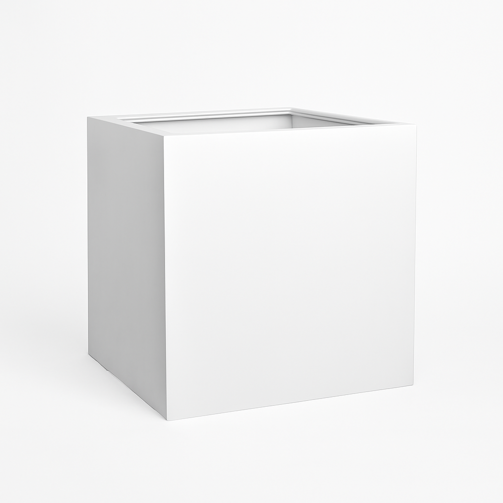 Bloc en fibre de verre blanc brillant L