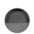 Vase en pierre composite gris